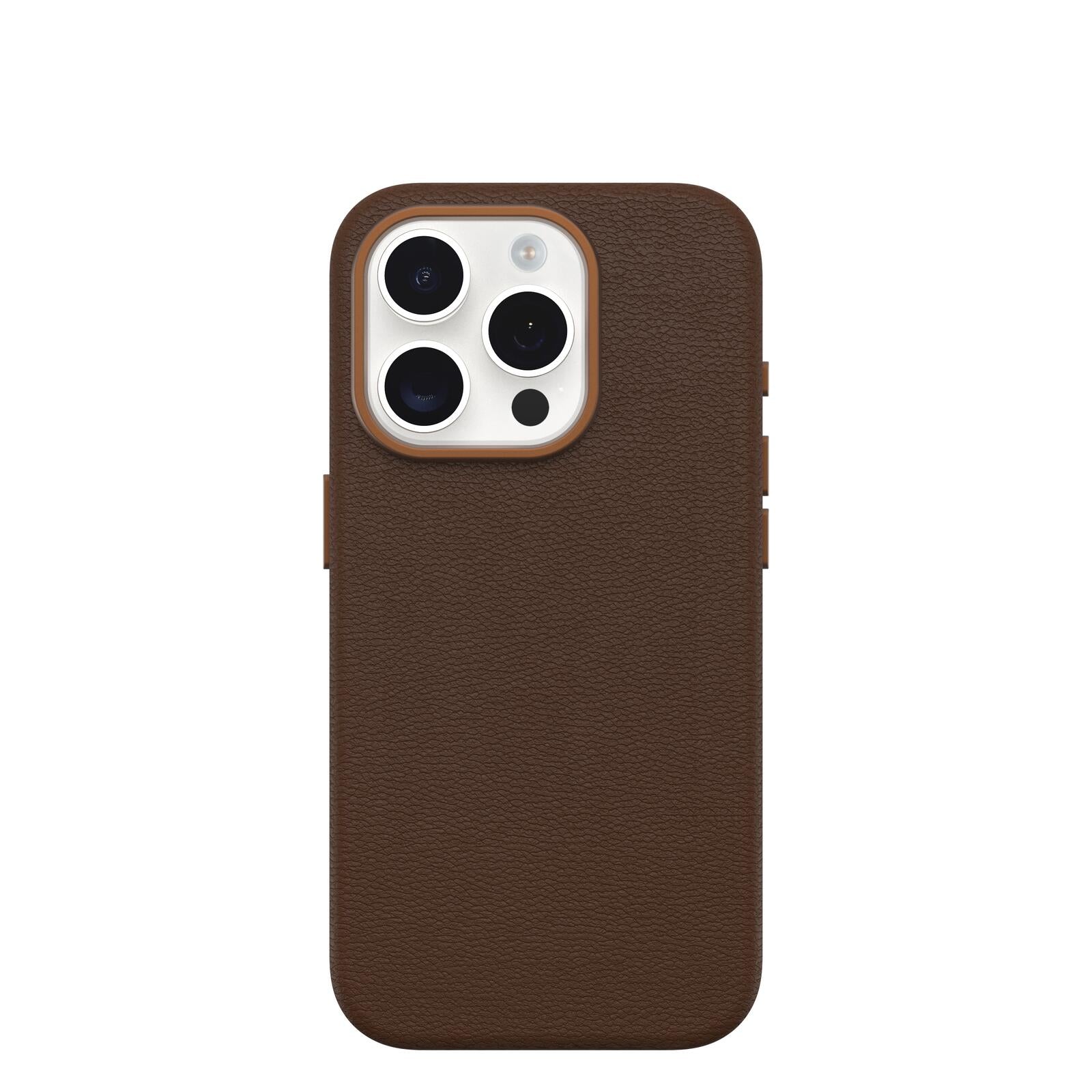 OtterBox Symmetry Cactus Leather Apple 15 iPhone Pro Rich Adobe - brown OtterBox Symmetry Cactus Leather Apple 15 iPhone Pro Rich Adobe - brown